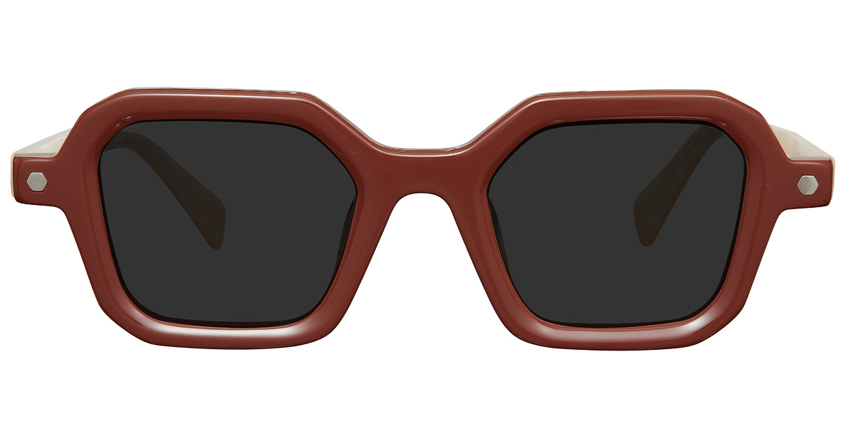 Brown+Dark Grey Polarized