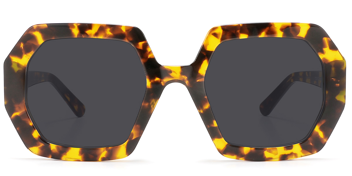 Tortoiseshell+Dark Grey Polarized