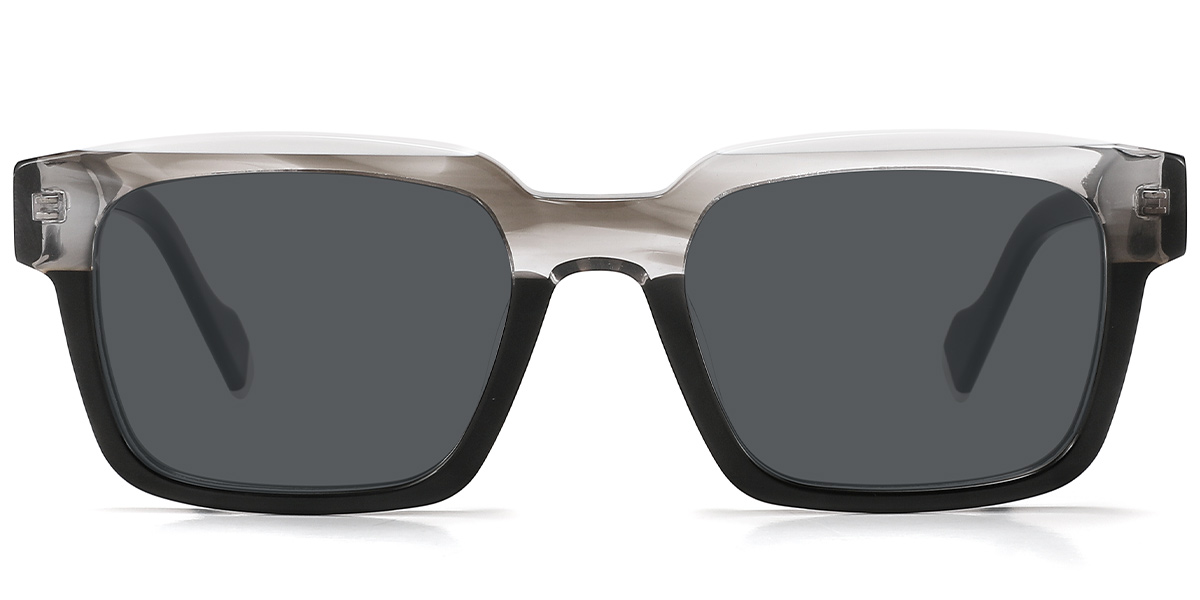 Pattern-Black+Dark Grey Polarized