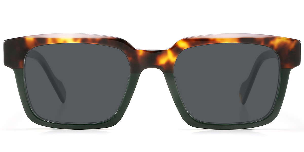 Pattern-Green+Dark Grey Polarized
