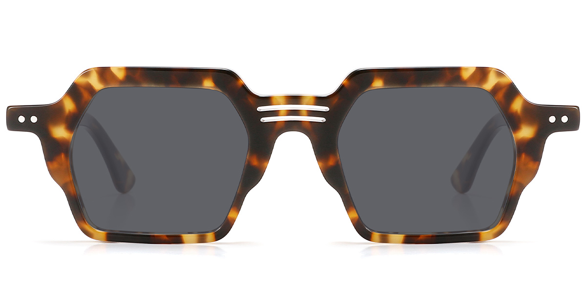 Tortoiseshell+Dark Grey Polarized