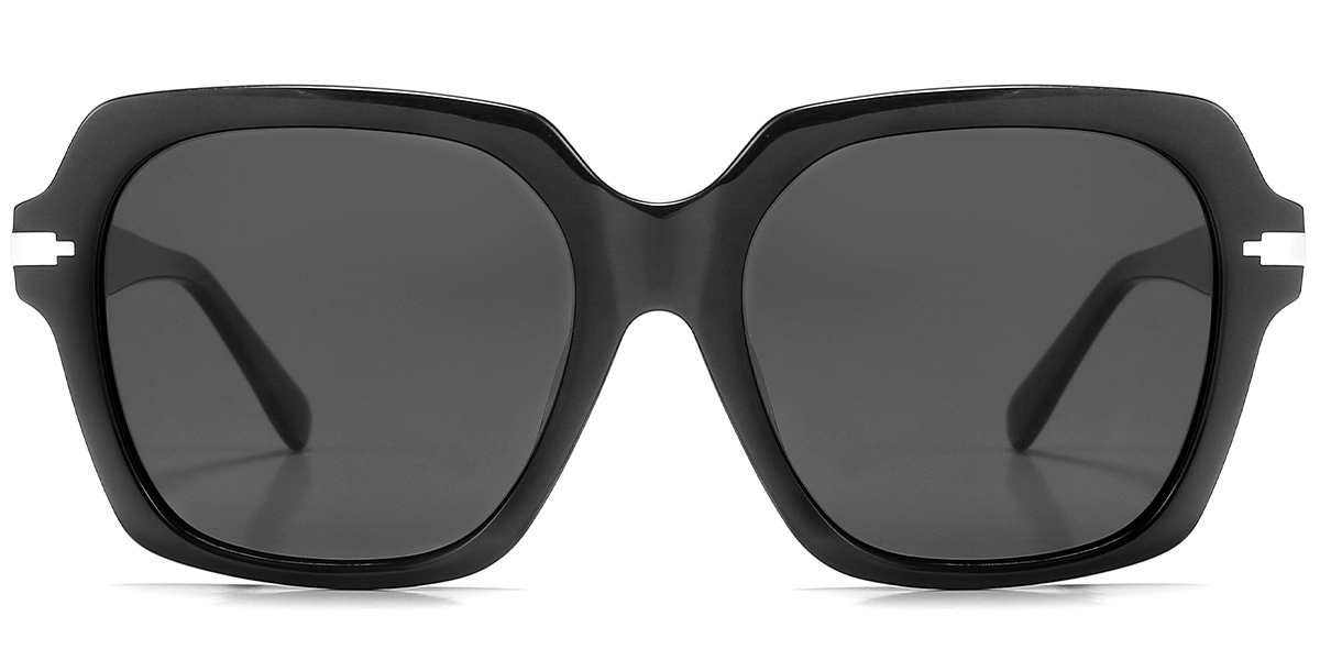 Black+Dark Grey Polarized