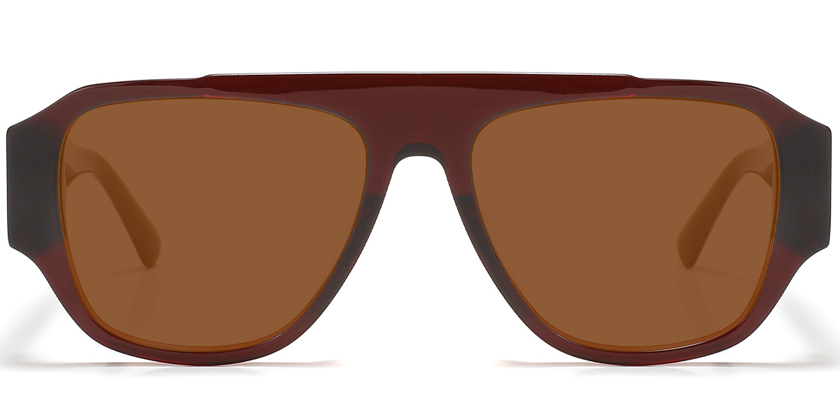 Brown+Dark Grey Polarized