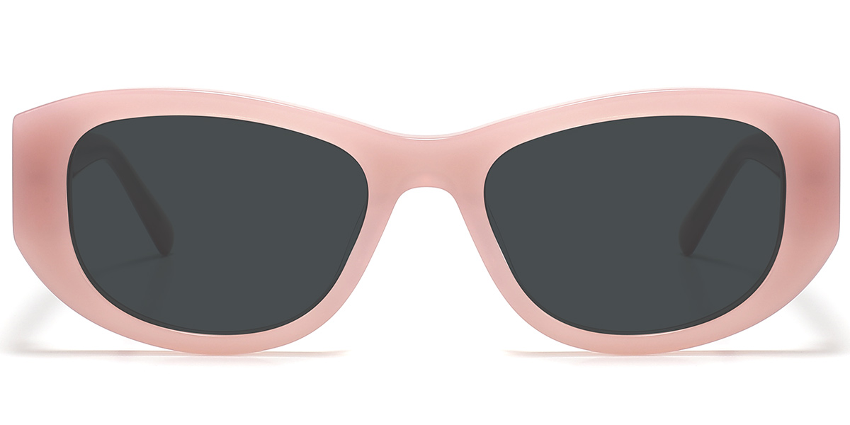 Pink+Dark Grey Polarized