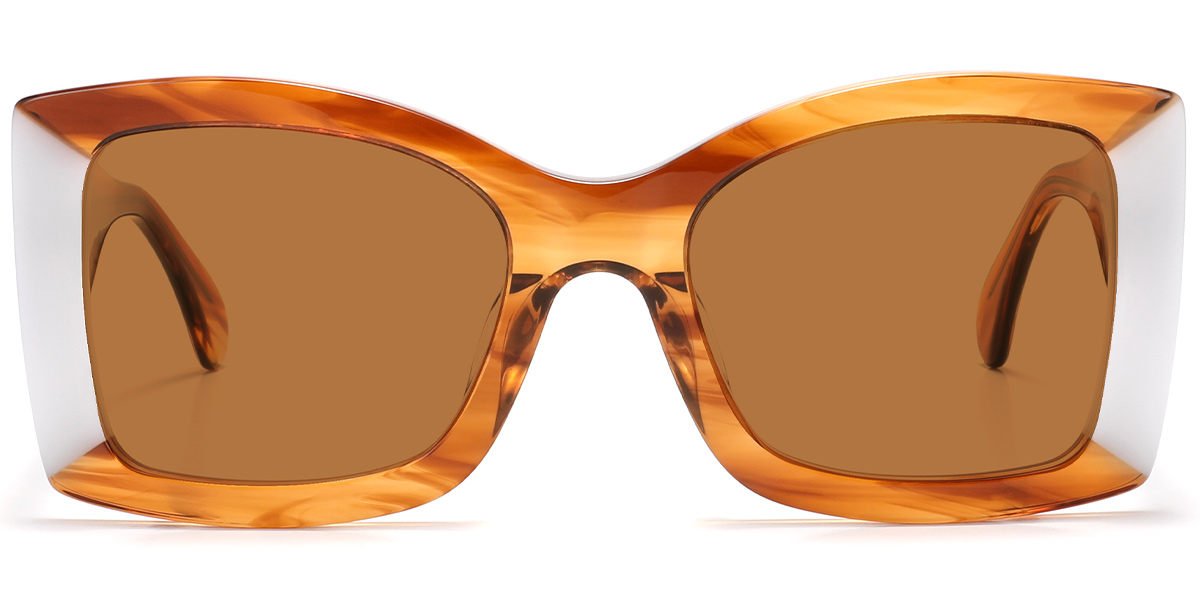 Pattern-Yellow+Amber Polarized