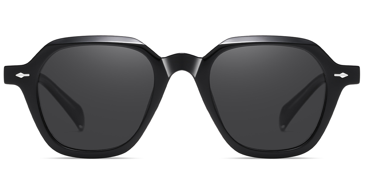 Black+Dark Grey Polarized