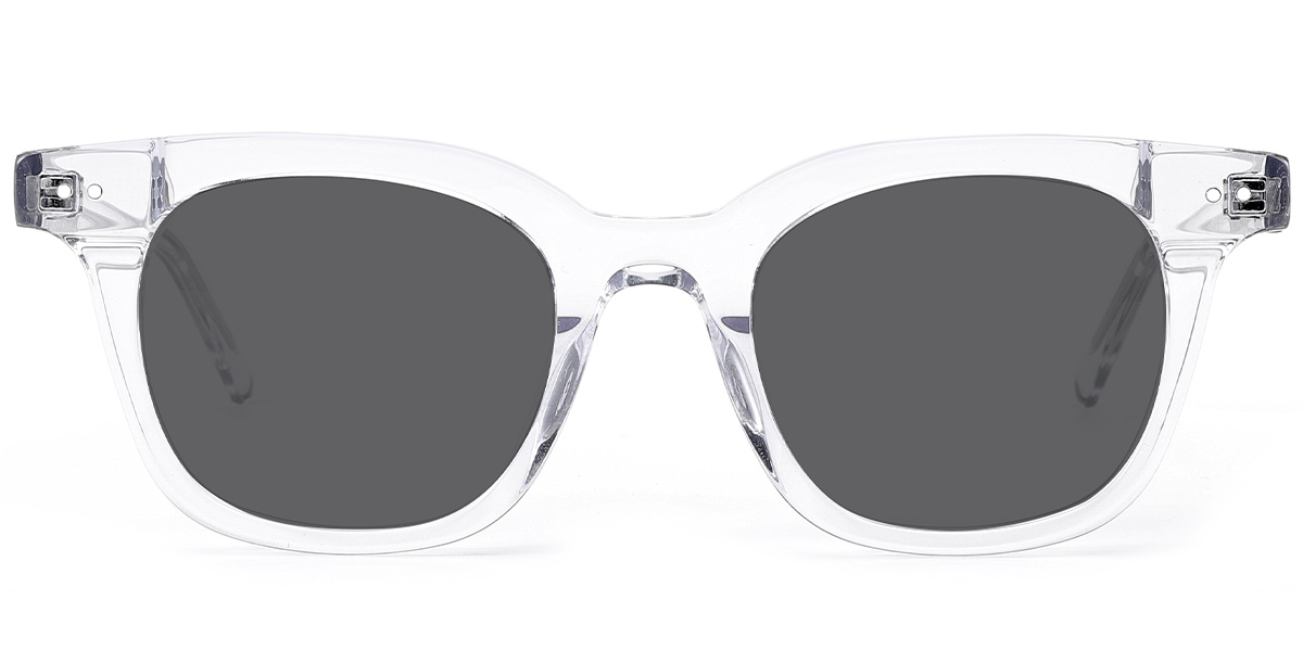 Translucent-White+Dark Grey Polarized