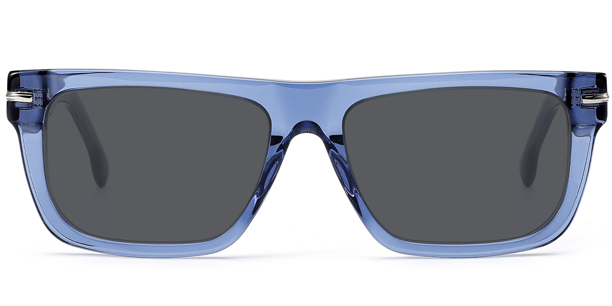 Translucent-Blue+Dark Grey Polarized