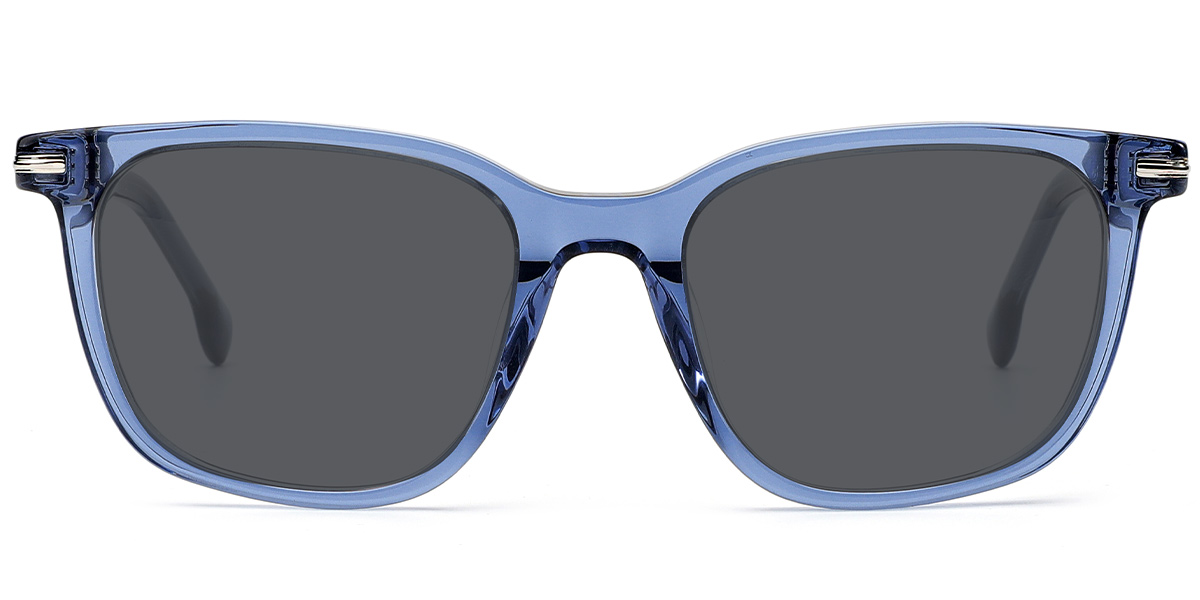 Translucent-Blue+Dark Grey Polarized