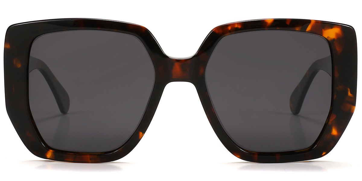 Tortoiseshell+Dark Grey Polarized