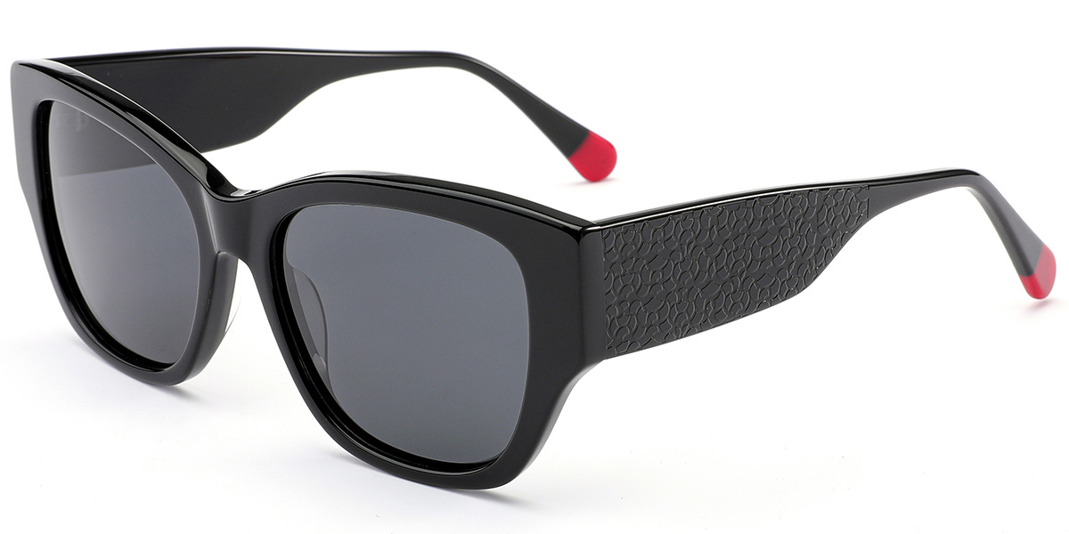 Black+Dark Grey Polarized