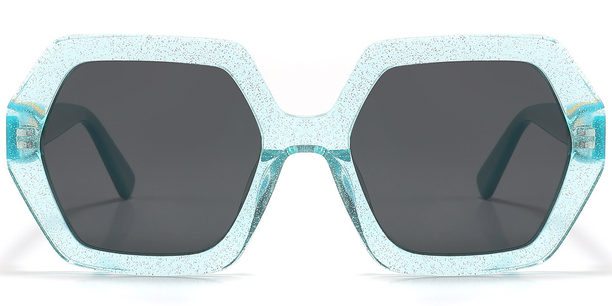 Translucent-Blue+Dark Grey Polarized