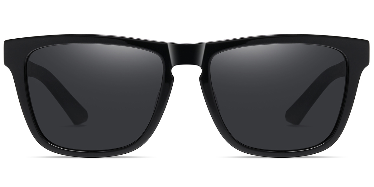 Bright Black+Dark Grey Polarized