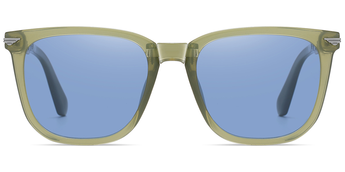 Translucent-Green+Light Blue Polarized