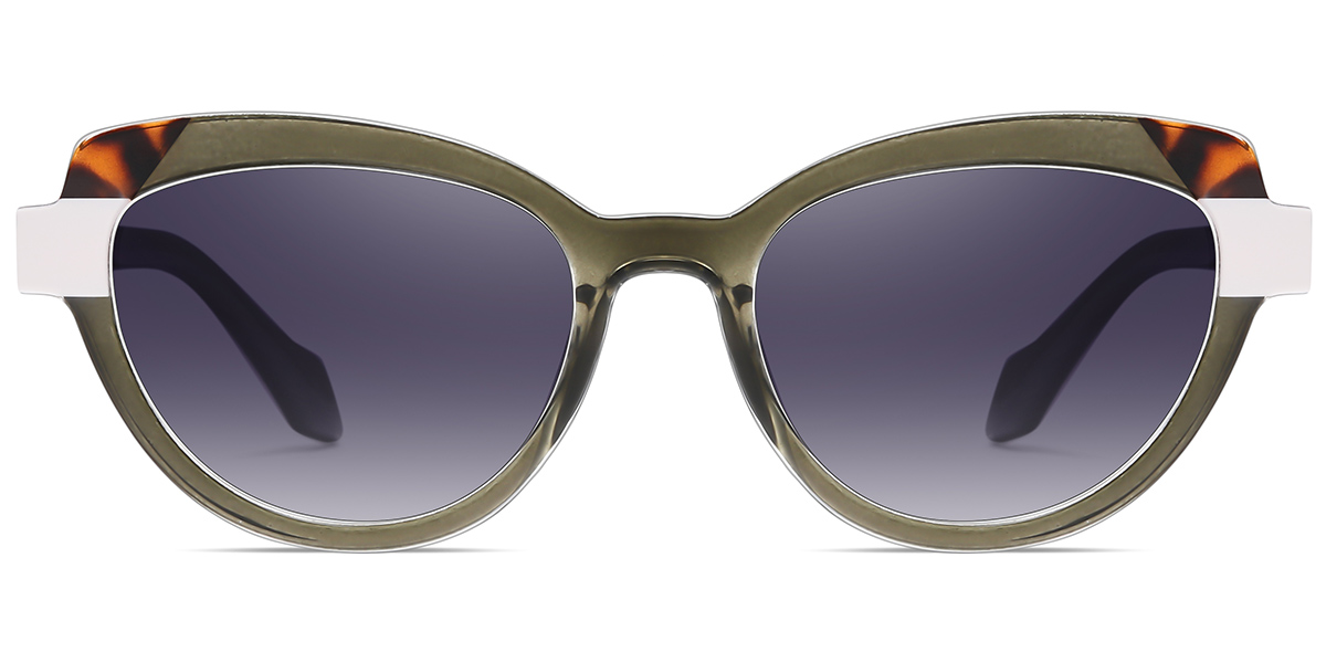 Pattern-Green+Gradient Grey Polarized