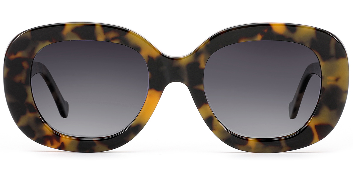 Tortoiseshell+Gradient Grey Polarized