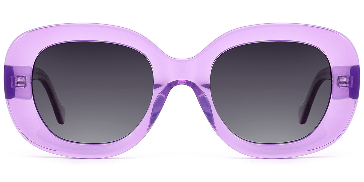 Translucent-Purple+Gradient Grey Polarized