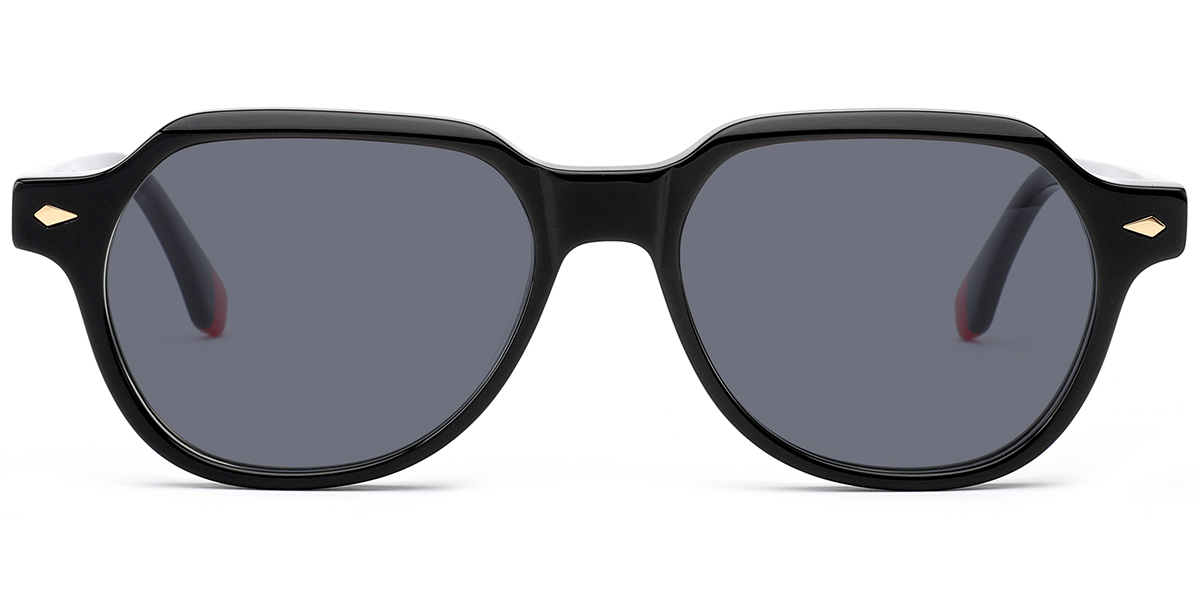 Black+Dark Grey Polarized