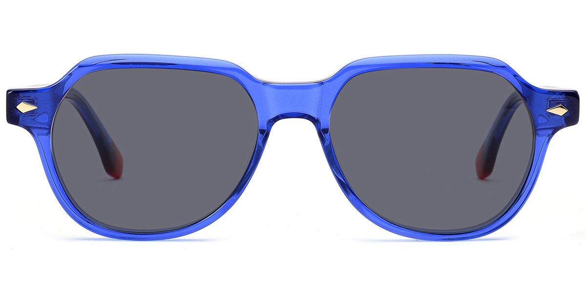 Translucent-Blue+Dark Grey Polarized