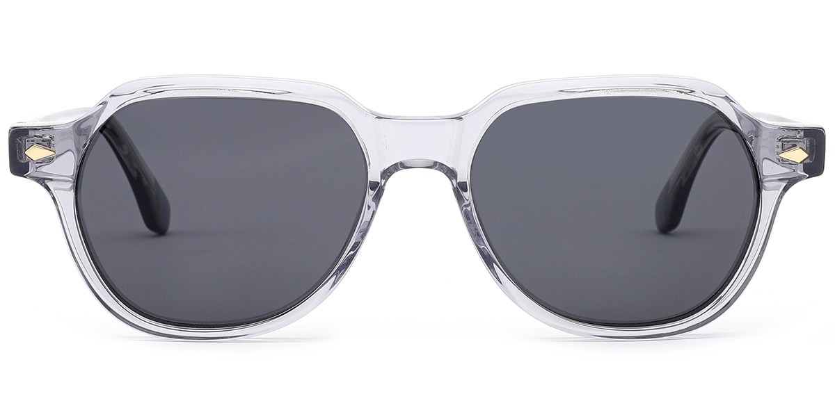 Translucent-Grey+Dark Grey Polarized