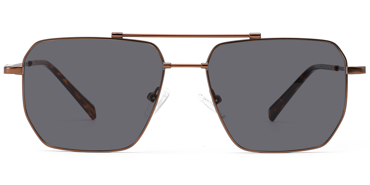 Brown+Dark Grey Polarized