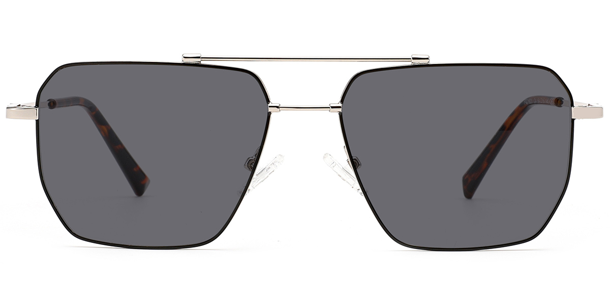 Black-Silver+Dark Grey Polarized