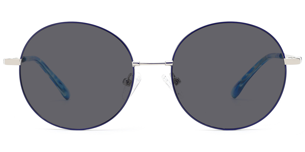 Silver-Blue+Dark Grey Polarized