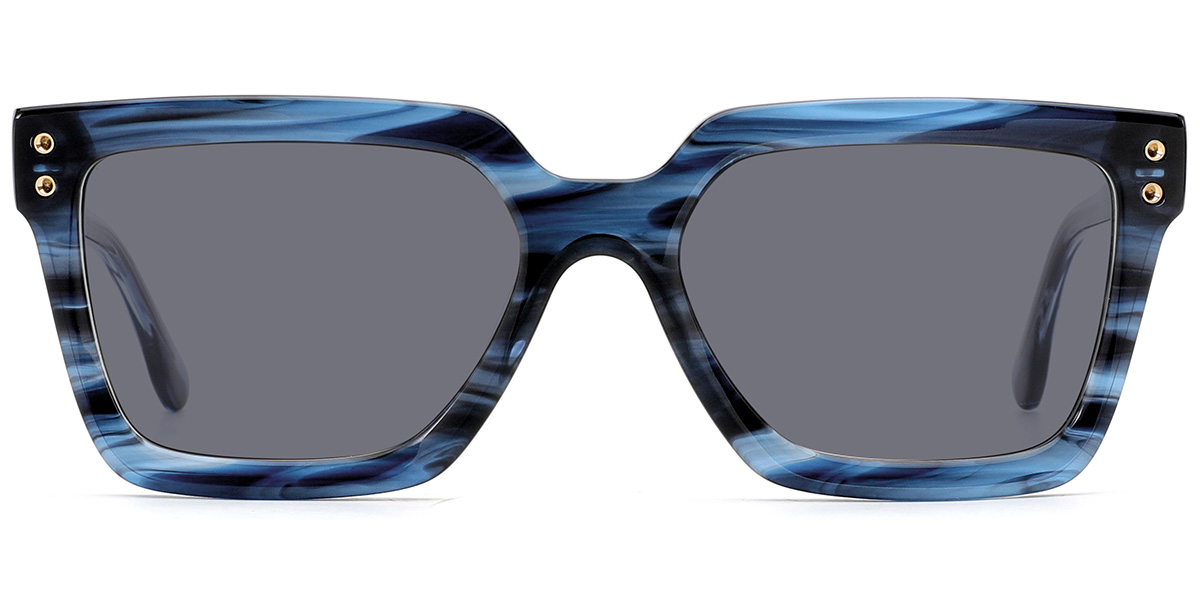 Pattern-Blue+Dark Grey Polarized
