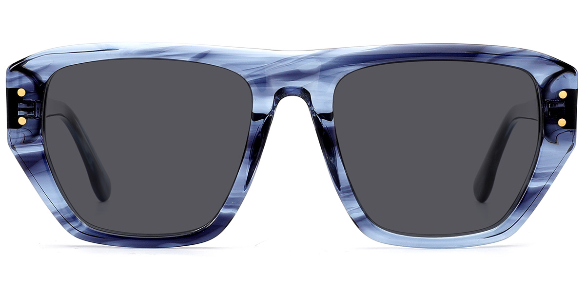 Pattern-Blue+Dark Grey Polarized