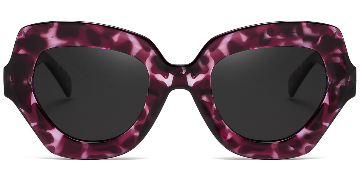 Pattern-Rose+Dark Grey Polarized