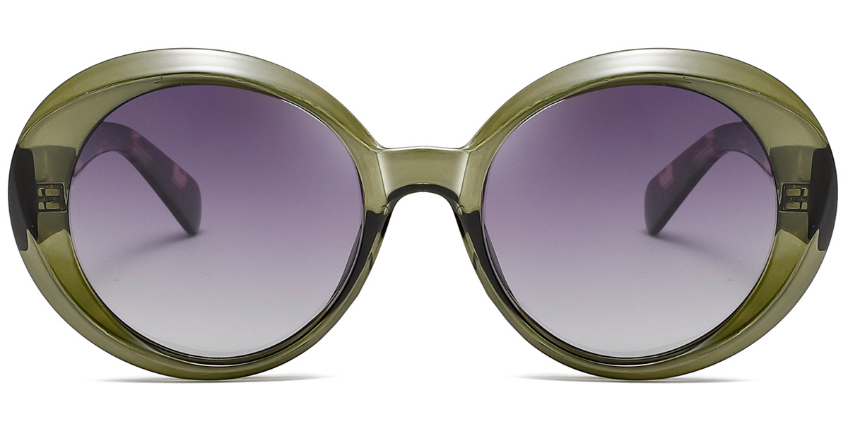 Translucent-Green+Gradient Grey Polarized