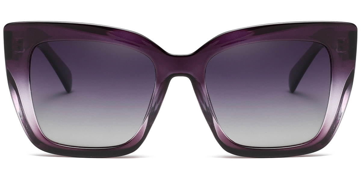 Gradient Purple+Gradient Grey Polarized