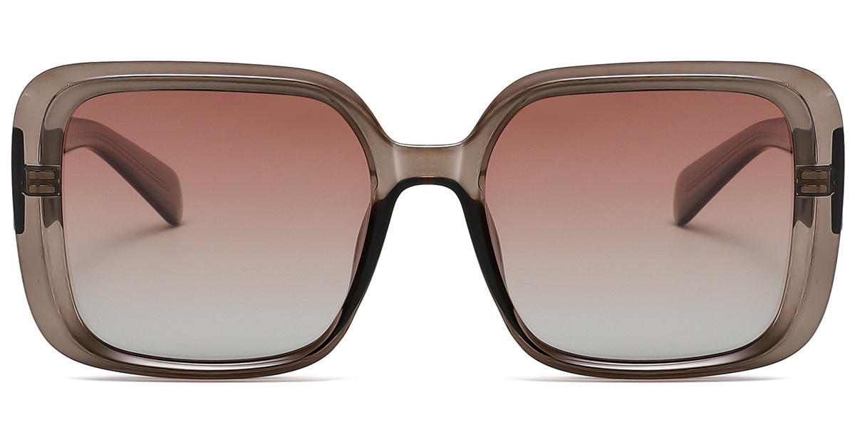Translucent-Brown+Gradient Pink Polarized