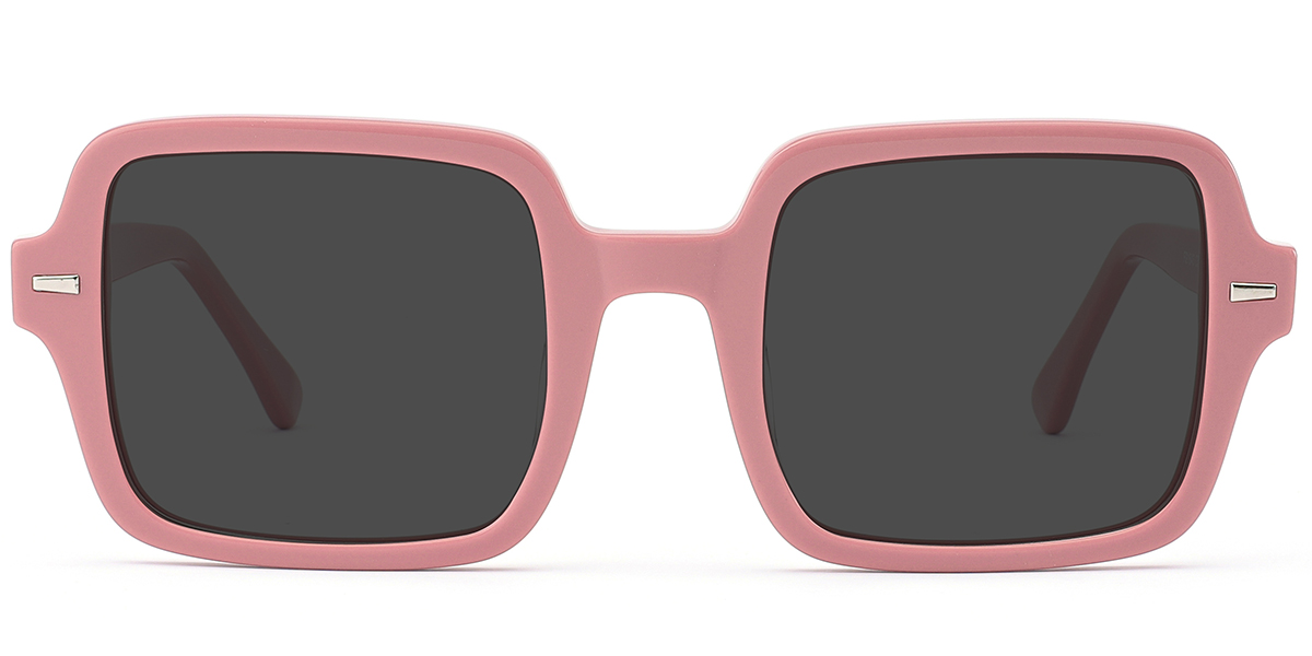 Pink+Dark Grey Polarized