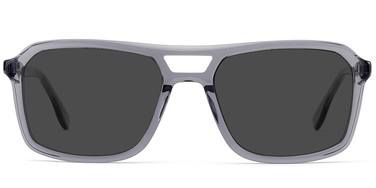 Translucent-Grey+Dark Grey Polarized
