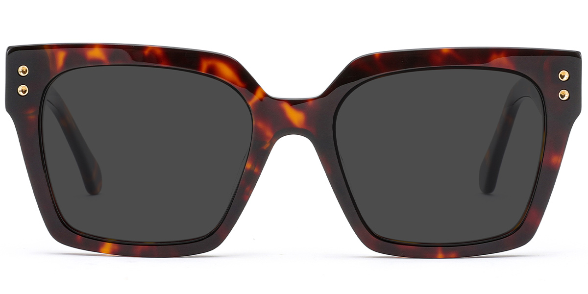 Tortoiseshell+Dark Grey Polarized