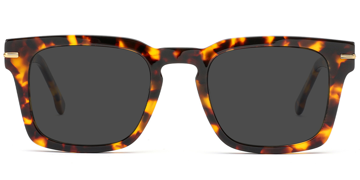 Tortoiseshell+Dark Grey Polarized