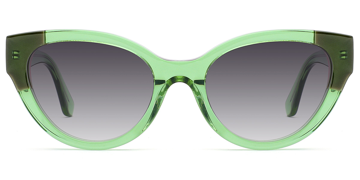Translucent-Green+Dark Grey Polarized