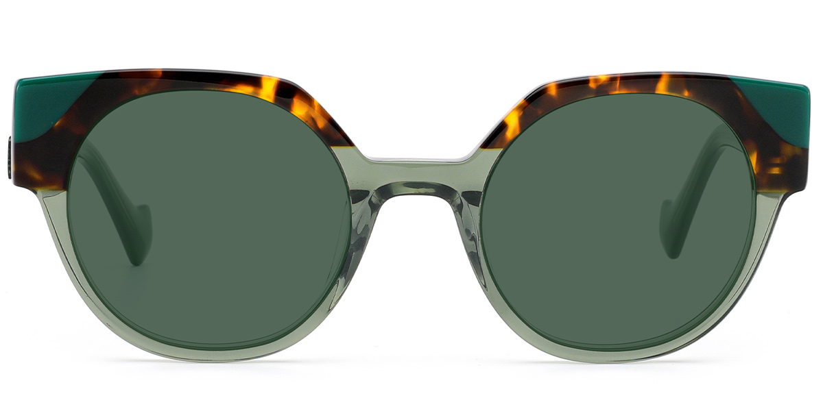 Pattern-Green+Dark Green Polarized
