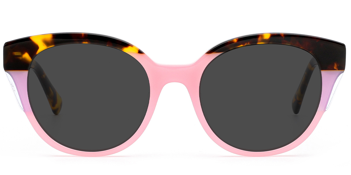 Pattern-Pink+Dark Grey Polarized