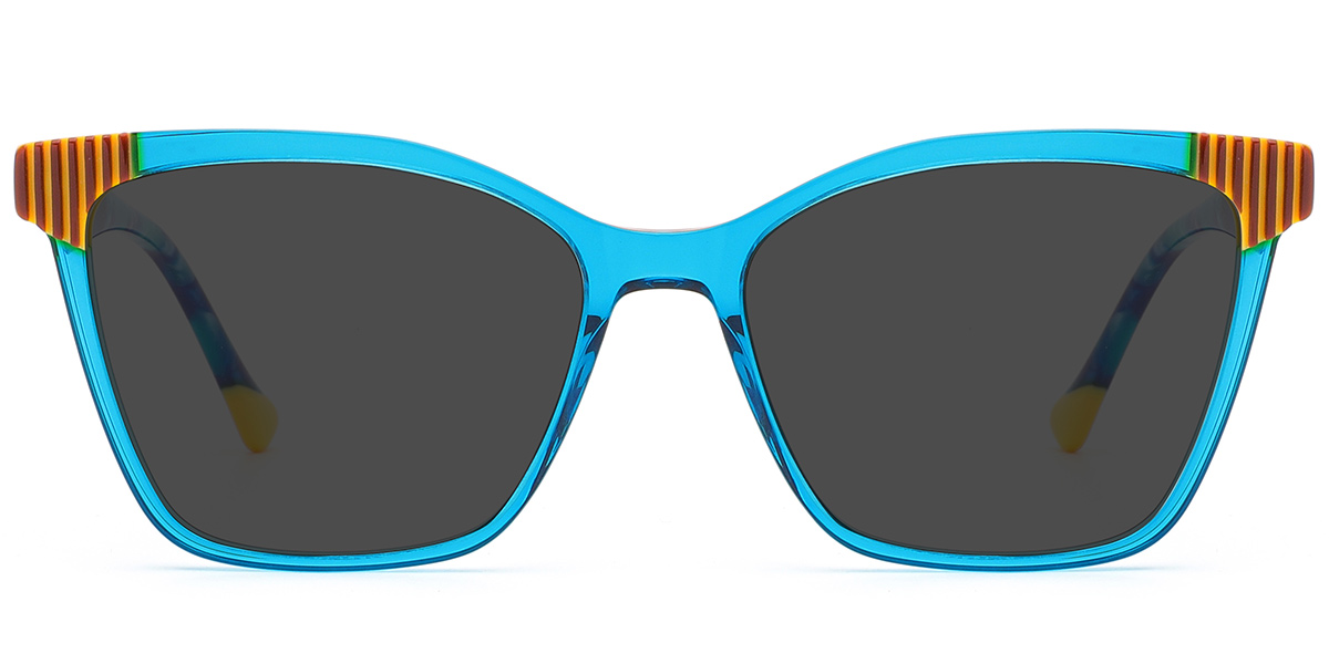 Translucent-Blue+Dark Grey Polarized