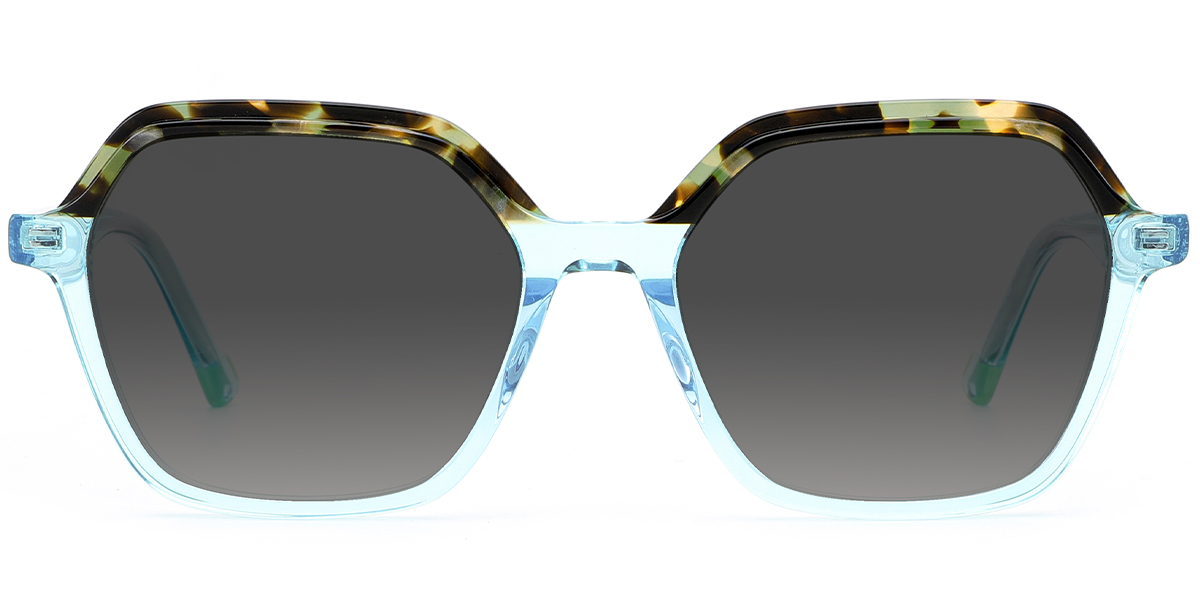 Pattern-Tortoiseshell+Dark Grey Polarized