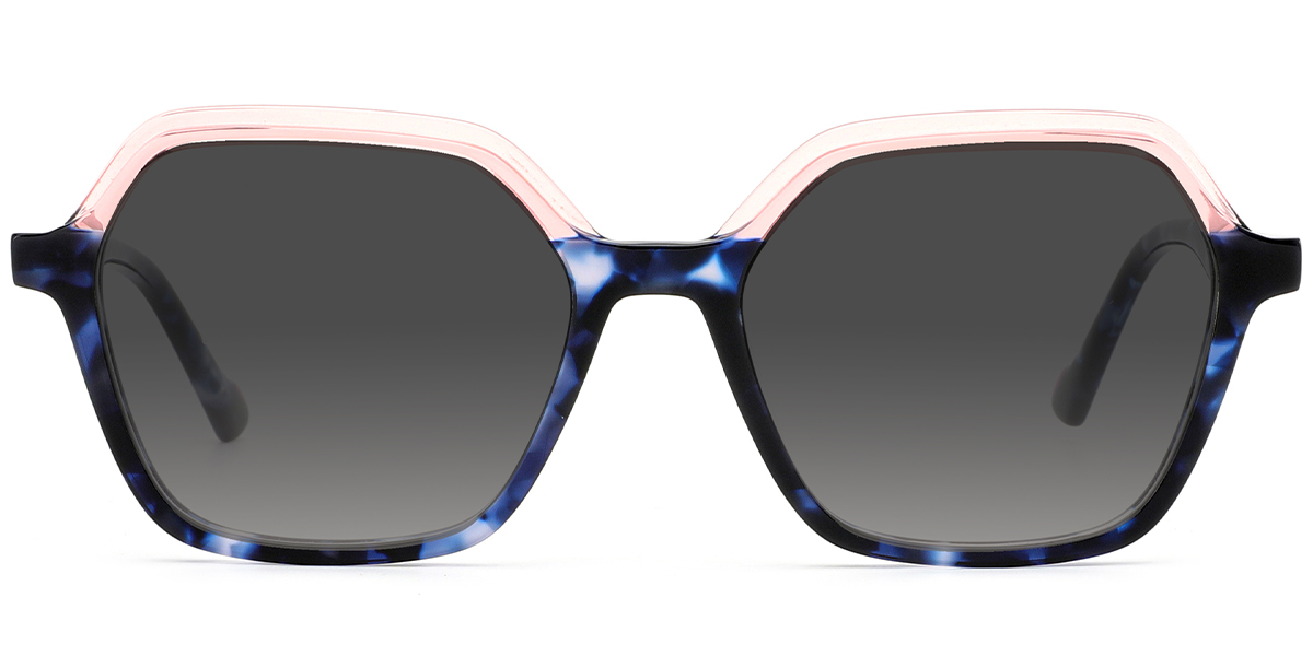 Pattern-Pink+Dark Grey Polarized
