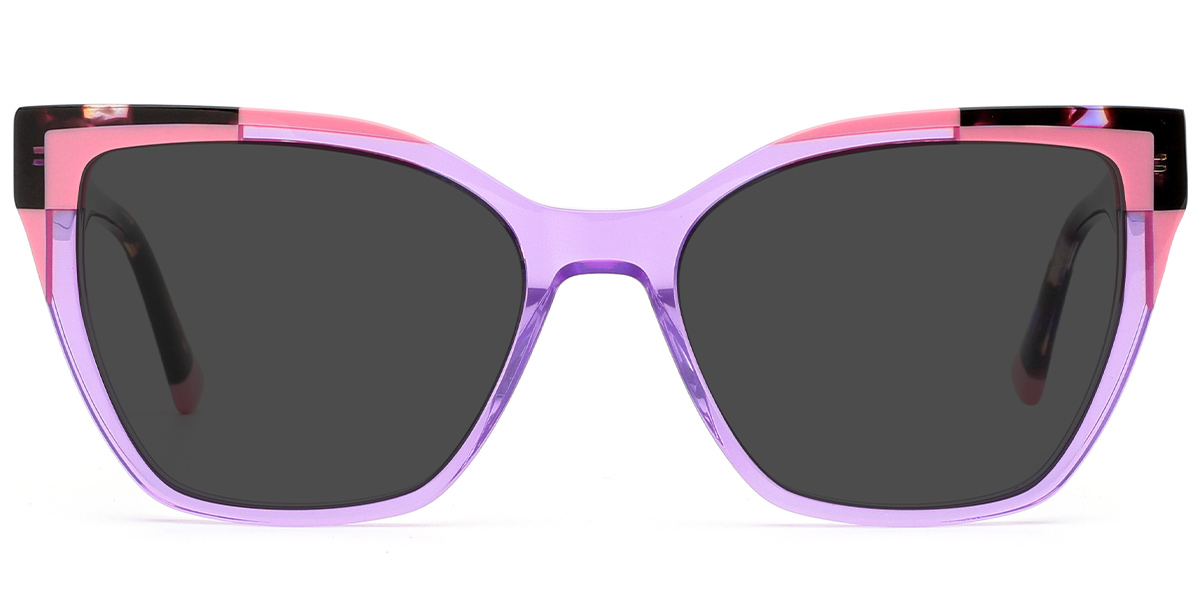 Pattern-Purple+Dark Grey Polarized
