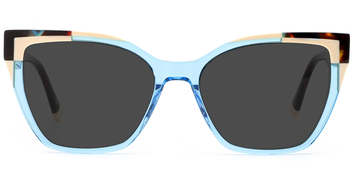 Pattern-Blue+Dark Grey Polarized