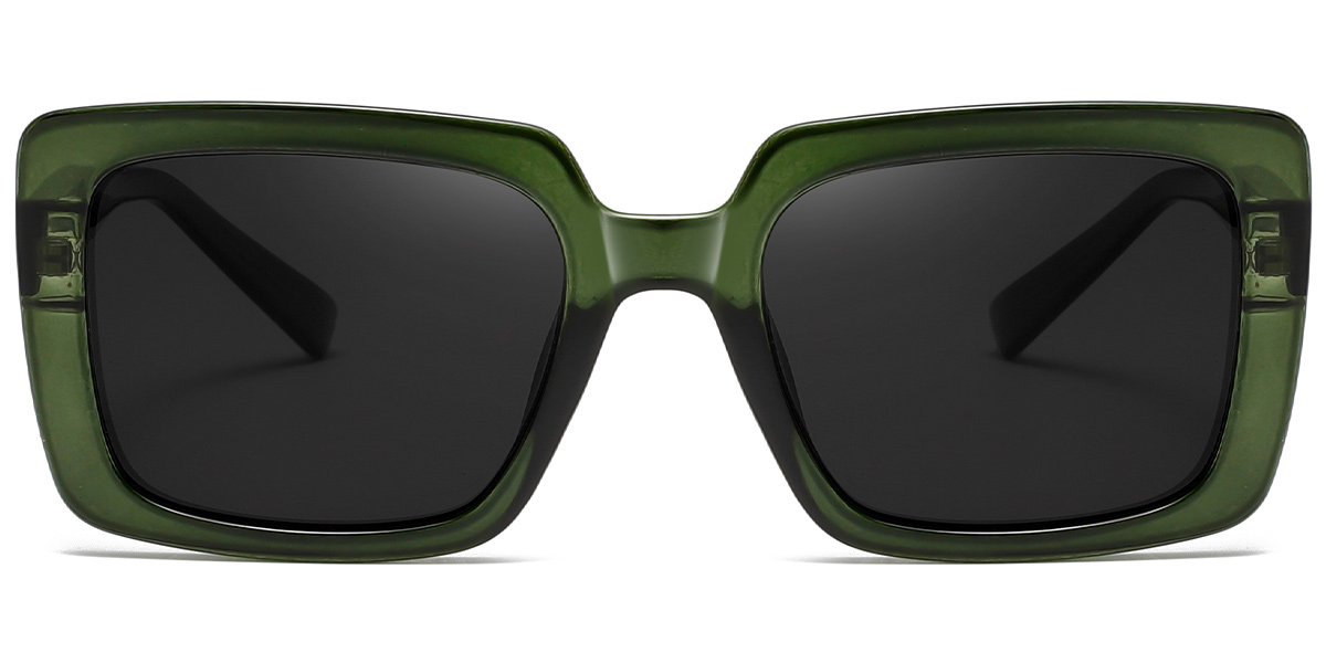 Translucent-Green+Dark Grey Polarized