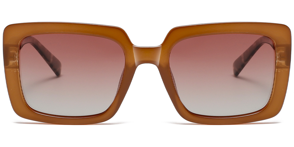Brown+Gradient Pink Polarized