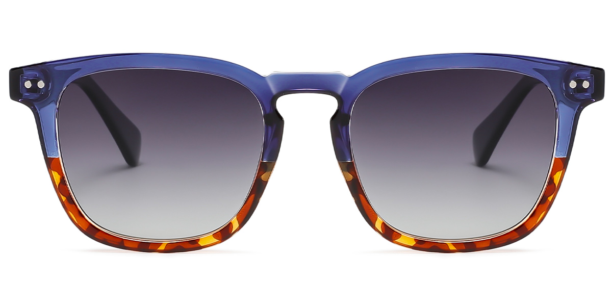 Pattern-Blue+Gradient Grey Polarized