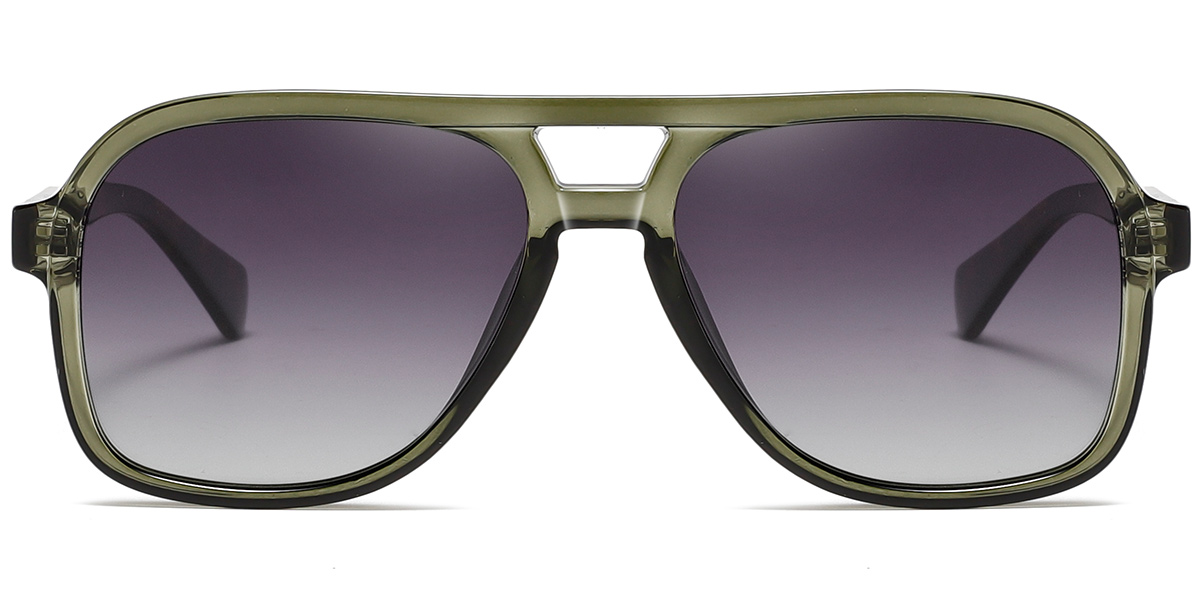 Translucent-Green+Gradient Grey Polarized