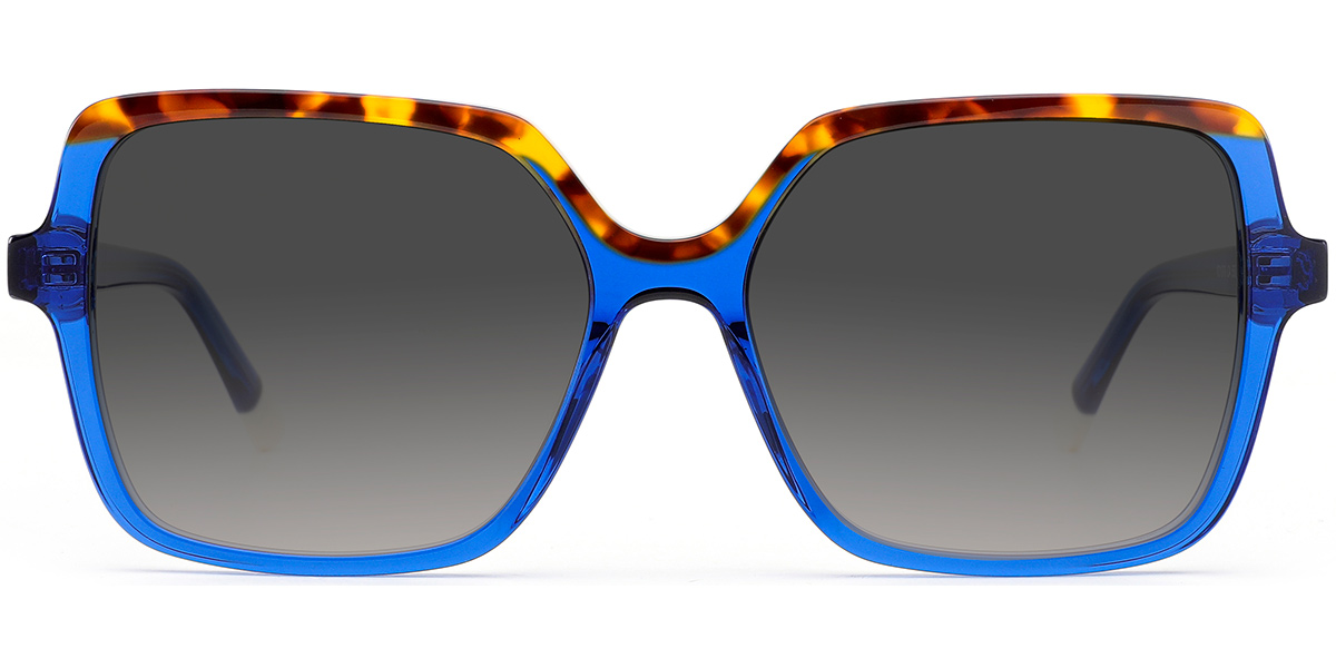 Pattern-Blue+Gradient Grey Polarized